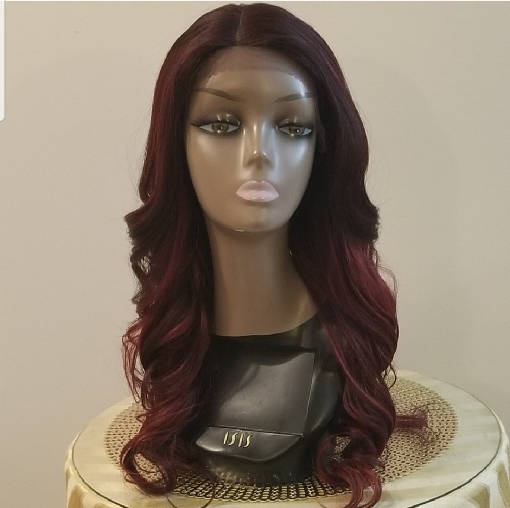 Marlot Tresses full Curly Synthetic lace front wig